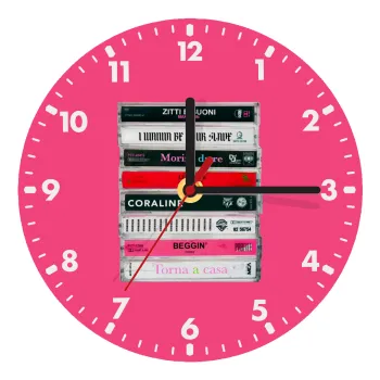 Maneskin Cassette, Ρολόι τοίχου ξύλινο (20cm)