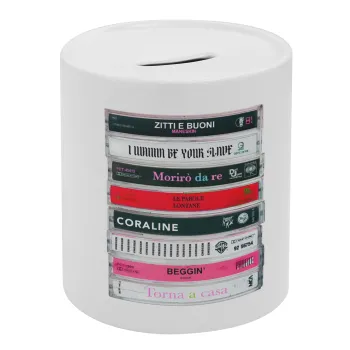 Maneskin Cassette, Κουμπαράς πορσελάνης με τάπα