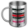BIG Mug Stainless steel double wall (450ml)