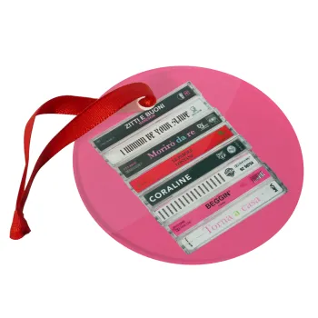 Maneskin Cassette, Christmas ornament glass 9cm