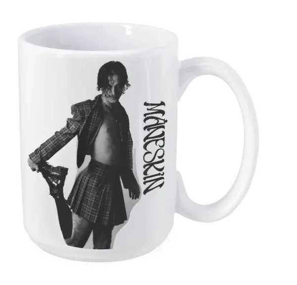 Maneskin Damiano David — Mega mug, ceramic, 450ml