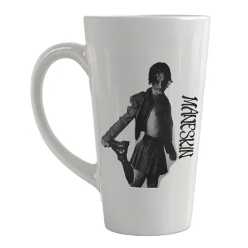 Maneskin Damiano David, Κούπα κωνική Latte Μεγάλη, κεραμική, 450ml