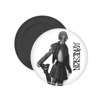 Maneskin Damiano David, Μαγνητάκι ψυγείου στρογγυλό διάστασης 5cm