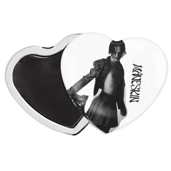 Maneskin Damiano David, Μαγνητάκι καρδιά (57x52mm)