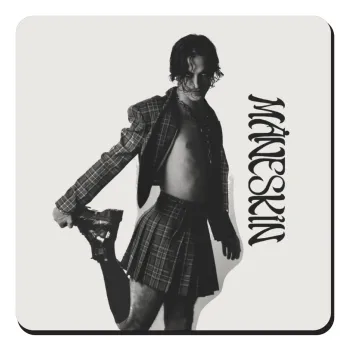 Maneskin Damiano David, Τετράγωνο μαγνητάκι ξύλινο 9x9cm