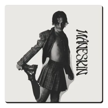 Maneskin Damiano David, Τετράγωνο μαγνητάκι ξύλινο 6x6cm