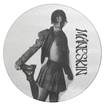 Maneskin Damiano David, Επιφάνεια κοπής γυάλινη στρογγυλή (30cm)