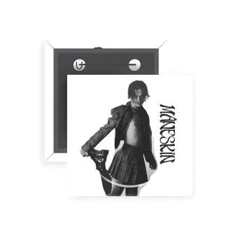 Maneskin Damiano David, Κονκάρδα παραμάνα τετράγωνη 5x5cm