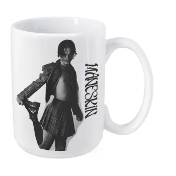 Maneskin Damiano David, Κούπα Mega, κεραμική, 450ml