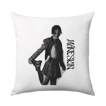 Maneskin Damiano David, Sofa cushion 40x40cm includes filling