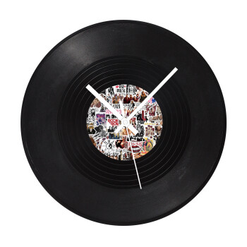 Maneskin stickers, Ρολόι τοίχου Βινύλιο (30cm)