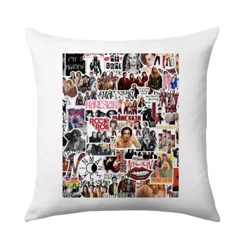 Maneskin stickers, Sofa cushion 40x40cm includes filling