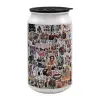 Κούπα ταξιδιού μεταλλική με καπάκι (tin-can) 500ml