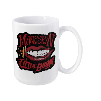 Maneskin lips, Κούπα Mega, κεραμική, 450ml