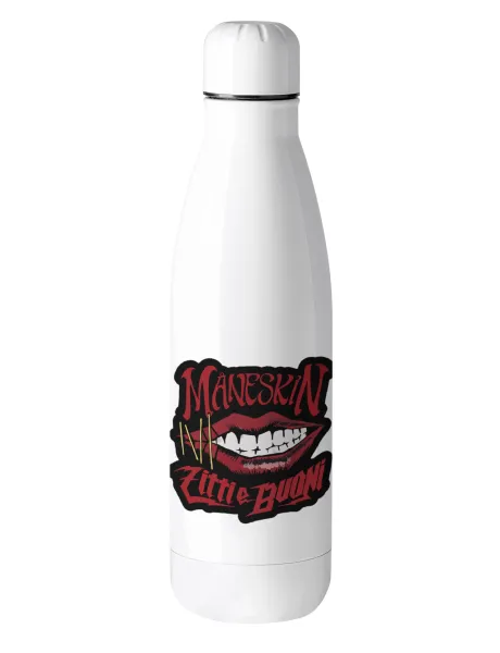 Maneskin lips — Metal mug thermos (Stainless steel), 500ml
