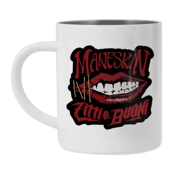 Maneskin lips, Mug Stainless steel double wall 300ml