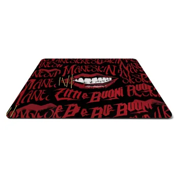 Maneskin lips, Mousepad ορθογώνιο 27x19cm