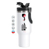 Mega Stainless steel Tumbler with lid, double wall 1,2L