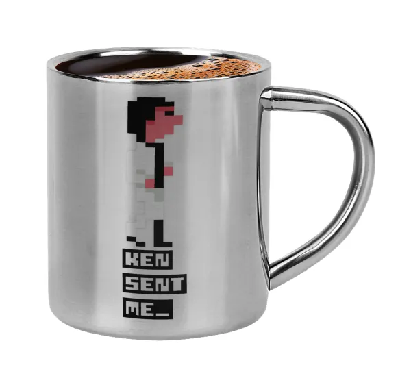 Ken sent me — Κουπάκι μεταλλικό διπλού τοιχώματος για espresso (220ml)