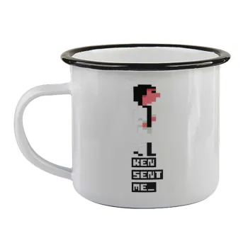 Ken sent me, Leisure Suit Larry, Κούπα εμαγιέ με μαύρο χείλος 360ml