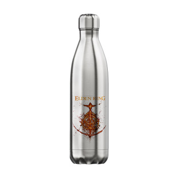 Elden Ring, Μεταλλικό παγούρι θερμός Inox (Stainless steel), διπλού τοιχώματος, 750ml