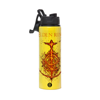 Elden Ring, Metallic water bottle with safety lid, 850ml aluminum
