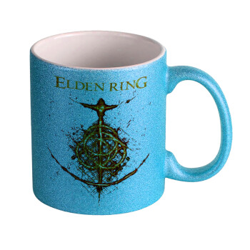 Elden Ring, Κούπα Σιέλ Glitter που γυαλίζει, κεραμική, 330ml