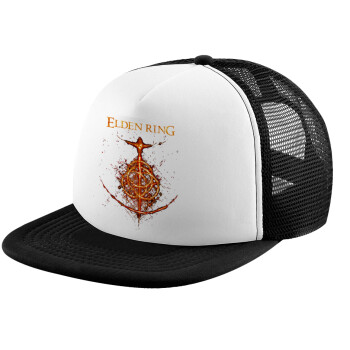 Elden Ring, Καπέλο Ενηλίκων Soft Trucker με Δίχτυ Black/White (POLYESTER, ΕΝΗΛΙΚΩΝ, UNISEX, ONE SIZE)