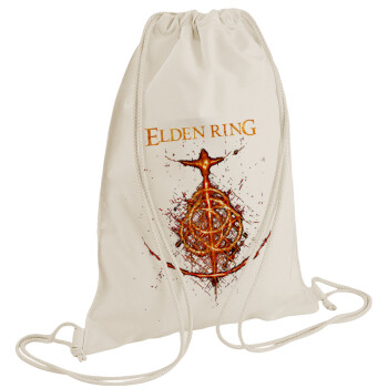 Elden Ring, Τσάντα πλάτης πουγκί GYMBAG natural (28x40cm)