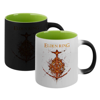 Elden Ring, Κούπα Μαγική εσωτερικό πράσινο, κεραμική 330ml που αλλάζει χρώμα με το ζεστό ρόφημα