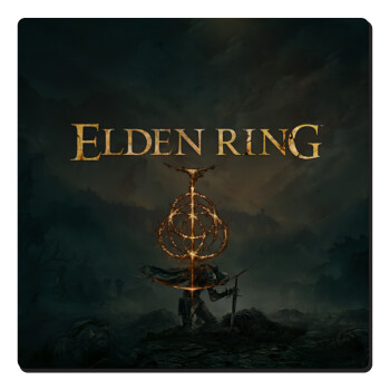 Elden Ring, Τετράγωνο μαγνητάκι ξύλινο 6x6cm