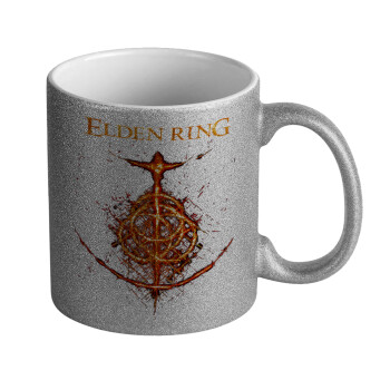 Elden Ring, Κούπα Ασημένια Glitter που γυαλίζει, κεραμική, 330ml