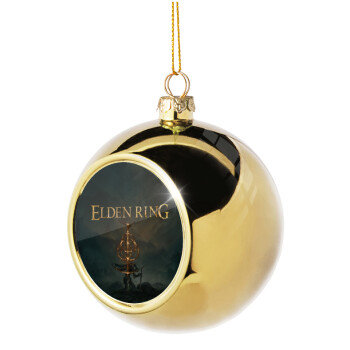 Elden Ring, Χριστουγεννιάτικη μπάλα δένδρου Χρυσή 8cm