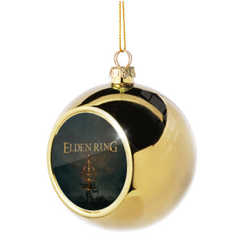 Elden Ring, Golden Christmas tree ball ornament 8cm