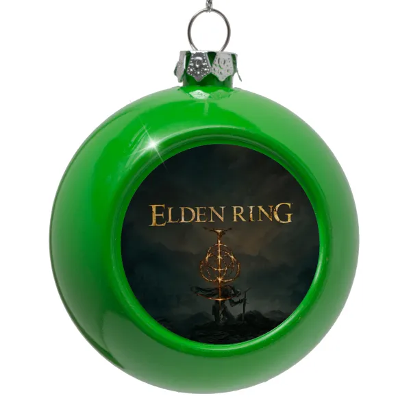 Elden Ring — Green Christmas tree ornament bauble 8cm