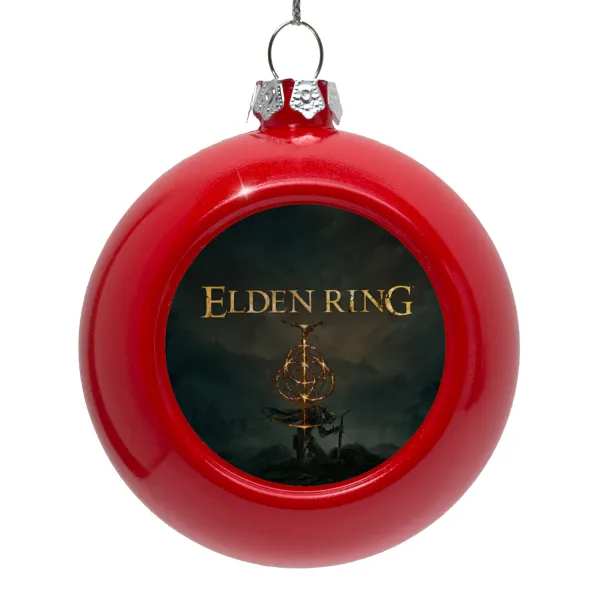Elden Ring — Red Christmas tree ornament bauble 8cm