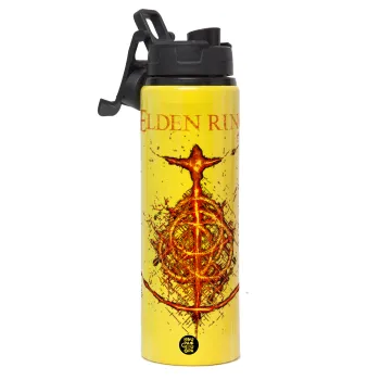 Elden Ring, Metallic water bottle with safety lid, 850ml aluminum