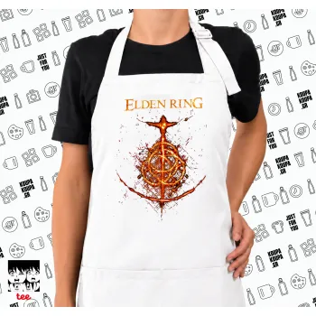 Elden Ring, Ποδιά μακριά Σεφ ολόσωμη με τσέπες white (ΕΝΗΛΙΚΩΝ)