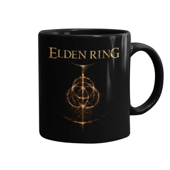 Elden Ring, Κούπα Μαύρη, κεραμική, 330ml