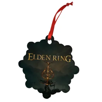 Elden Ring, Christmas ornament snowflake wooden 7.5cm