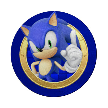 Sonic the hedgehog, Επιφάνεια κοπής γυάλινη στρογγυλή (30cm)
