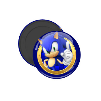 Sonic the hedgehog, Μαγνητάκι ψυγείου στρογγυλό διάστασης 5cm