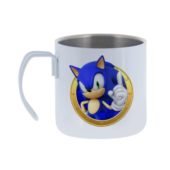 Sonic the hedgehog, Κούπα Ανοξείδωτη διπλού τοιχώματος 400ml