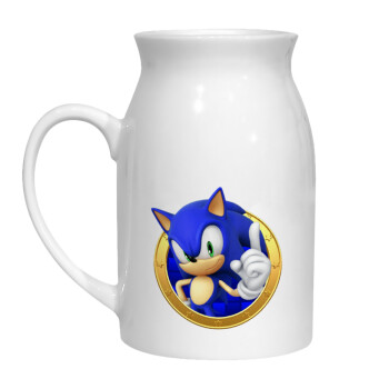 Sonic the hedgehog, Κανάτα Γάλακτος, 450ml (1 τεμάχιο)