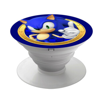 Sonic the hedgehog, Phone Holders Stand  White Hand-held Mobile Phone Holder