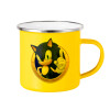 Yellow Enamel Metallic Cup 360ml