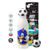Soccer Metal mug thermos, double wall, 550ml