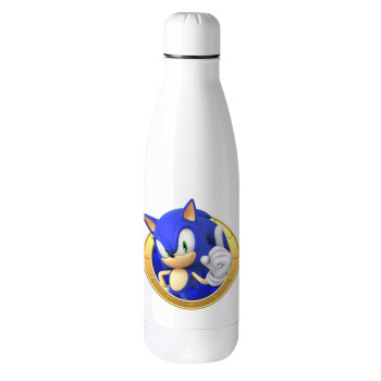 Sonic the hedgehog, Μεταλλικό παγούρι θερμός (Stainless steel), 500ml