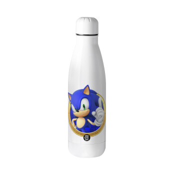 Sonic the hedgehog, Μεταλλικό παγούρι Stainless steel, 700ml