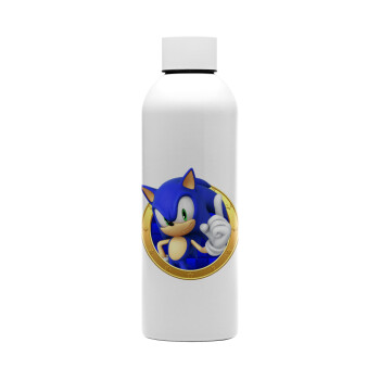 Sonic the hedgehog, Μεταλλικό παγούρι νερού, 304 Stainless Steel 800ml